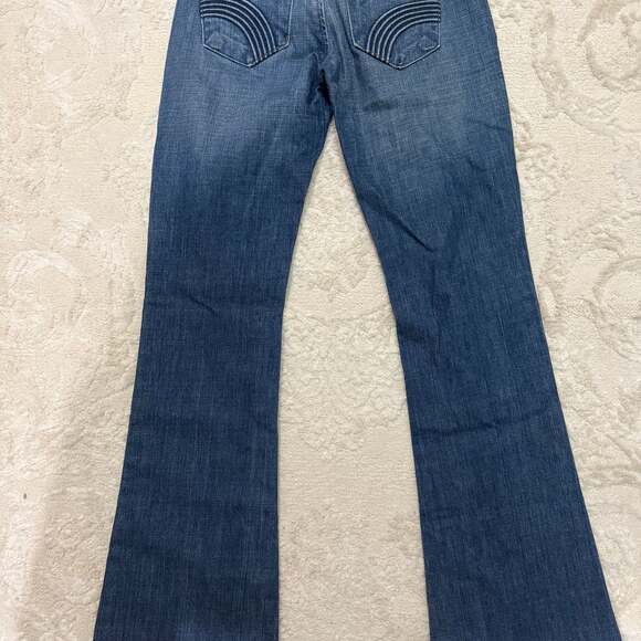 Joe's Jeans Women's Blue Denim Distressed‎ Jeans - Picture 6 of 8